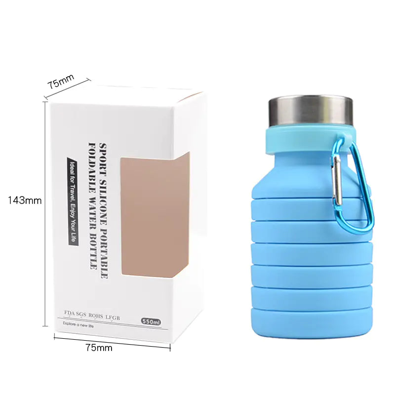 The Water Bottle That Shrinks Like Your Social Battery