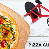Bicycle Pizza Knife with Ergonomic Handle and Sharp Blade