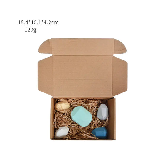 Children's colorful Jagged Stone Toys