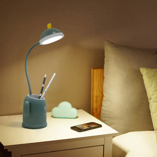 Creative Cactus LED Desk Lamp with Storage (USB)