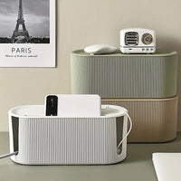 Cable Organizer Box for Desk