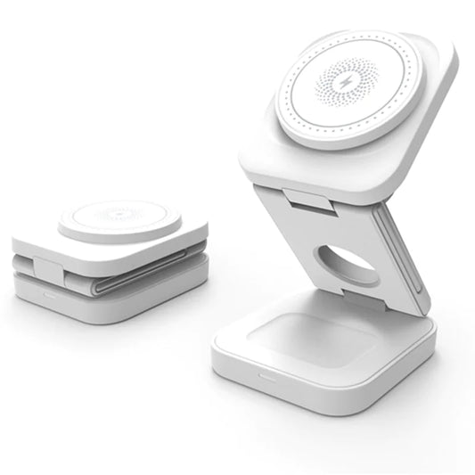 The Juice Dock – 3-in-1 Foldable Mag Charging Station