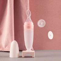 Silicone Suction Spoon Feeder for Rice Cereal