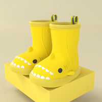 Shark-Themed Kids Rain Boots for Outdoor Fun
