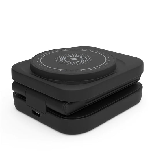The Juice Dock – 3-in-1 Foldable Mag Charging Station