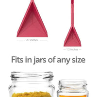 Folding Flat Three-in-one Measuring Spoon