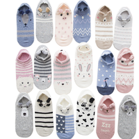 Animal Plush Cotton Socks