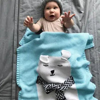 3D Cotton Baby Blanket for Kids - Summer Nap Blanket