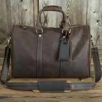 Men's Vintage Handheld Travel Luggage Bag