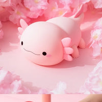 Cute Axolotl Night Lamp
