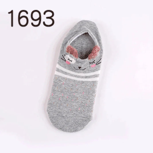 Animal Plush Cotton Socks for Women
