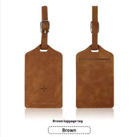 PU Leather Passport & Luggage Tag Set