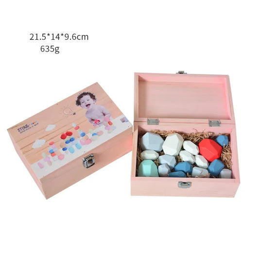 Children's colorful Jagged Stone Toys