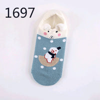 Animal Plush Cotton Socks for Women
