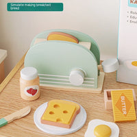 Kids Wooden Tea Party Playset